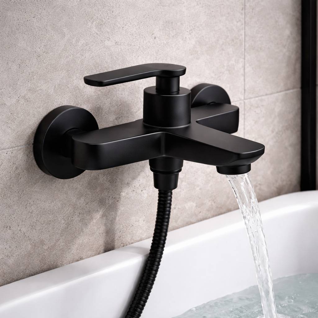 BRASS 2 WAY BIB TAP MATT BLACK BRASS 2 WAY BIB TAP MATT BLACK