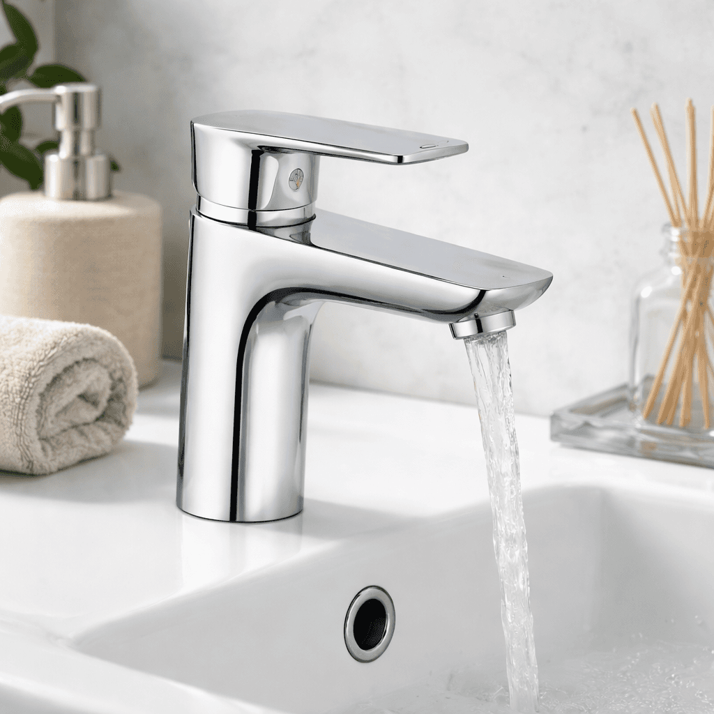 KLUDI PURE&EASY SL BASIN MIXER 100 DN15 KLUDI PURE&EASY SL BASIN MIXER 100 DN15