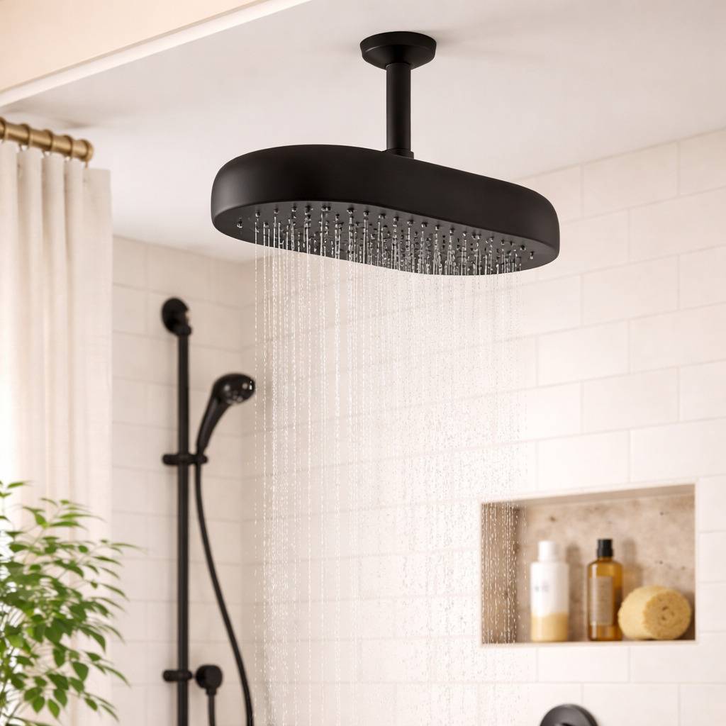 STATEMENTâ„¢ 1F 14" OBLONG RAINHEAD STATEMENTâ„¢ 1F 14" OBLONG RAINHEAD