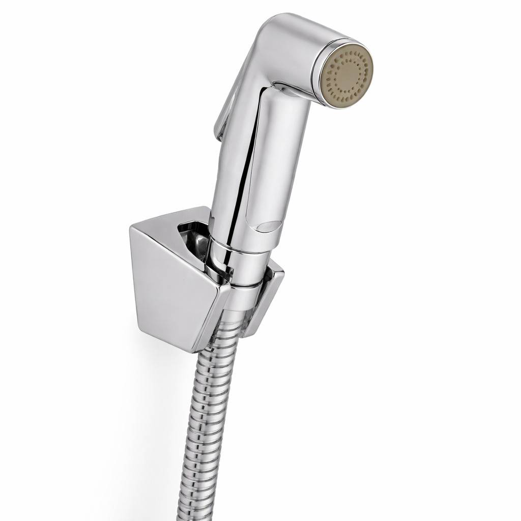HEALTH FAUCET WITH HOSE & HOOK - CHROME HEALTH FAUCET WITH HOSE & HOOK - CHROME