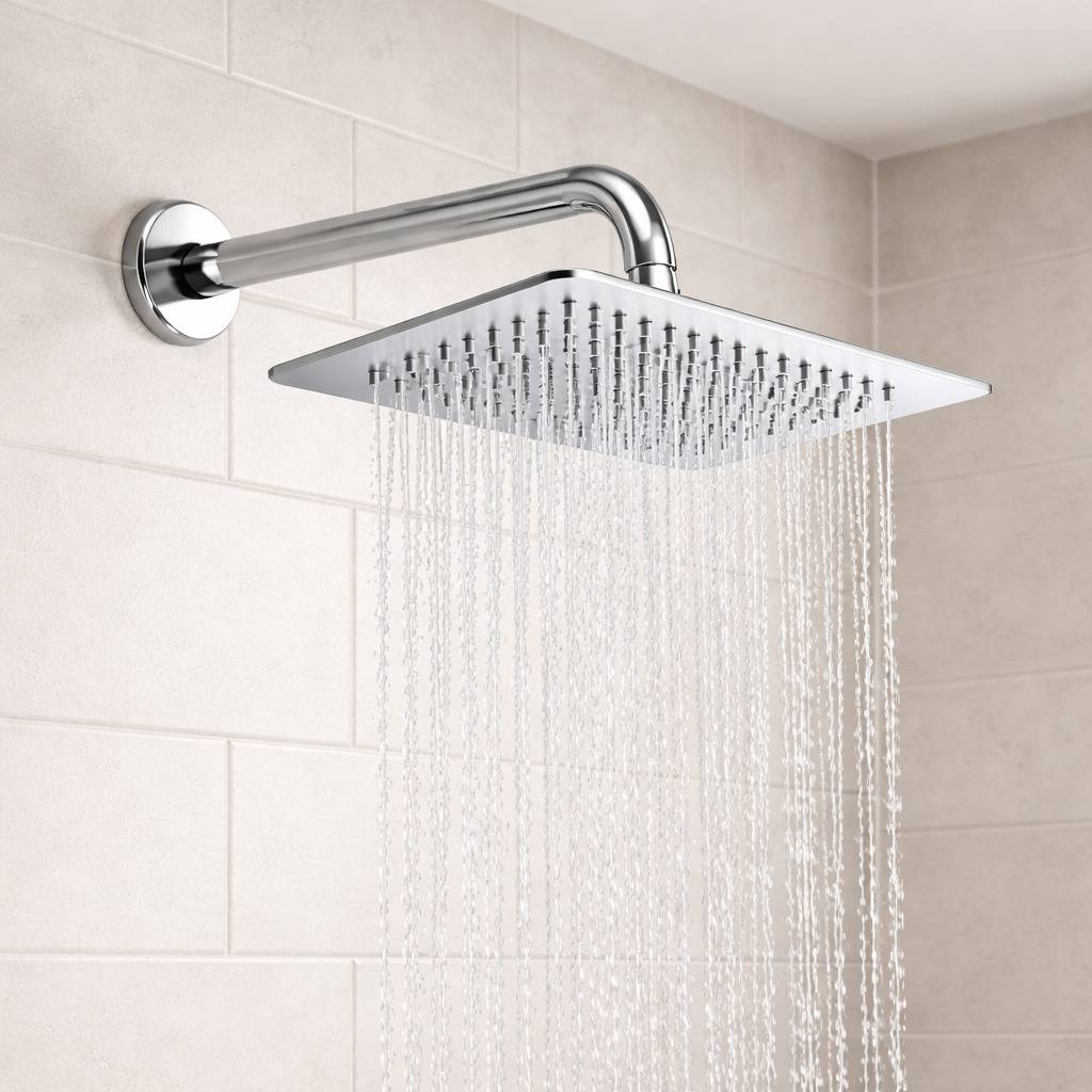 Shower Head CARRE 250x250x2, Chrome Shower Head CARRE 250x250x2, Chrome