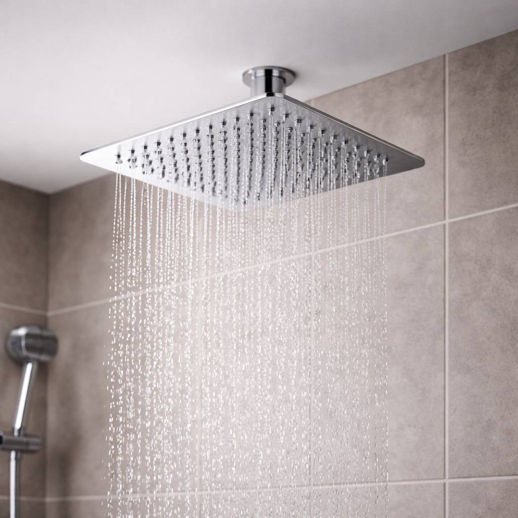 Shower Head CARRE 300x300x2, chrome Shower Head CARRE 300x300x2, chrome