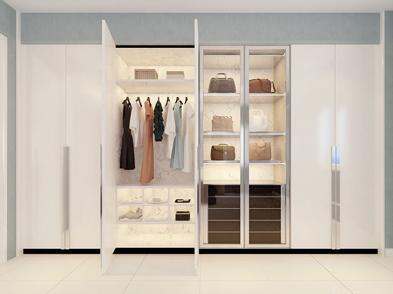 Walk-in wardrobe organisation hacks for a clutter-free space