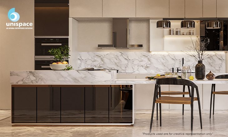 What are the benefits of choosing a unique modular kitchen over traditional kitchen designs?