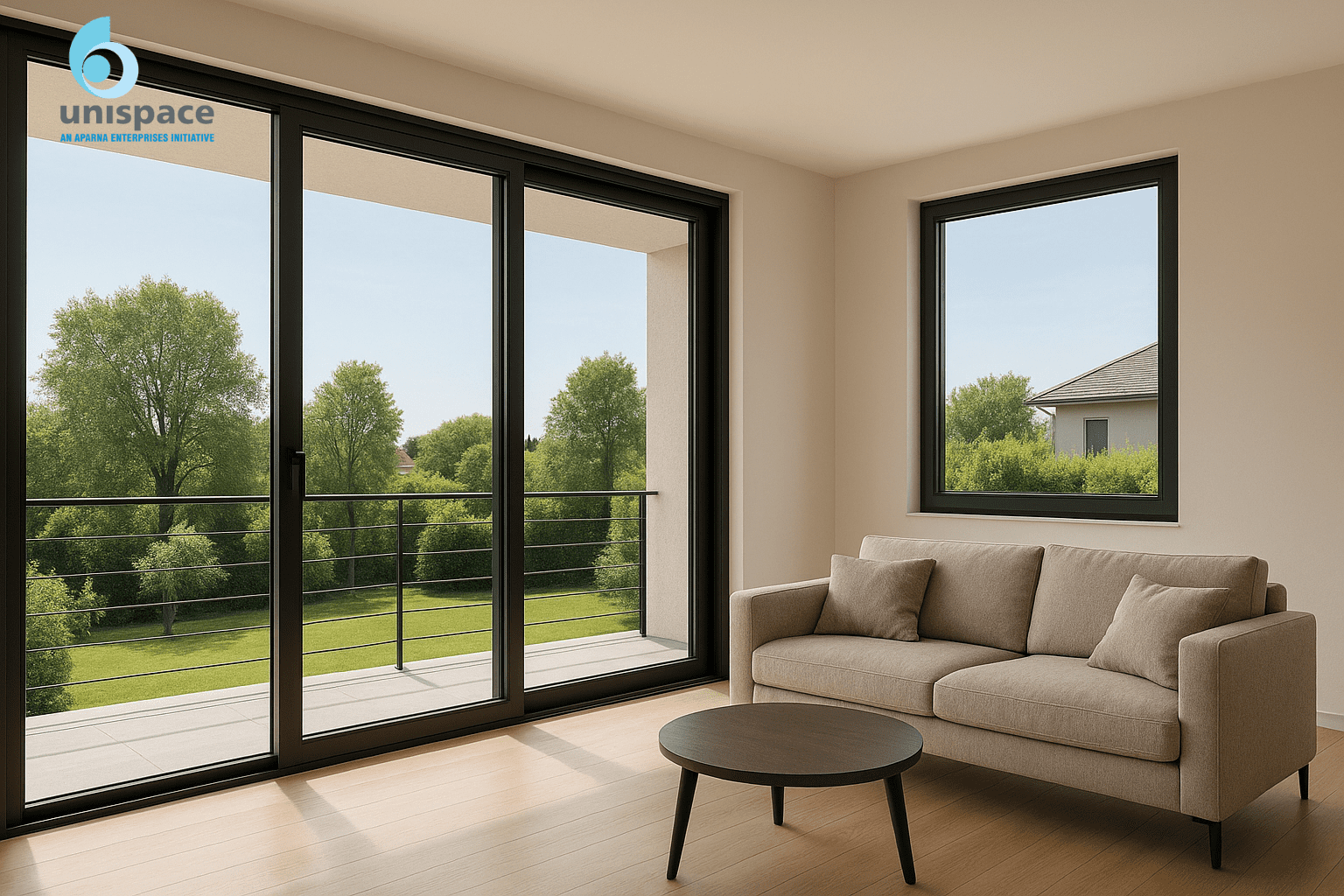 Aluminium Sliding Doors & Windows for Modern Homes – Strength, Style & Functionality