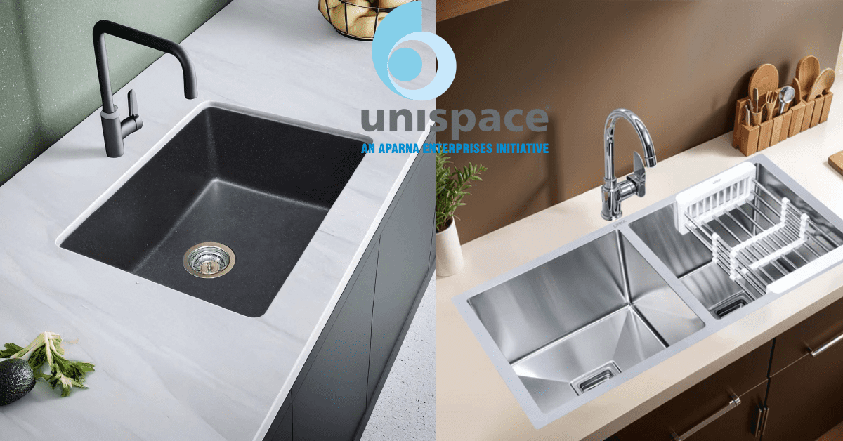 Kitchen Sink Materials Compared: Granite vs Stainless Steel vs Quartz with Brand Insights