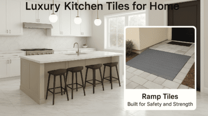 Luxury kitchen tiles and ramp tiles for home
